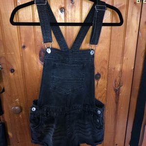 Black Jean Shorts Jumper